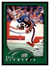 2002 Topps Collection #264 Nate Clements - Buffalo Bills