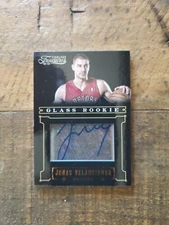 Jonas Valanciunas 2012-13 Timeless Treasures Autograph 126/499 Glass Rookie #216