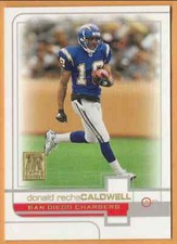 2002 Topps Reserve Donald Reche Caldwell #141 173/999 Chargers Florida