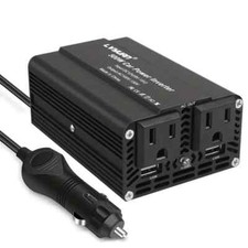 Pure Sine Wave Inverter 2000W Power Converter 24V 110V Car Truck Home Solar RV