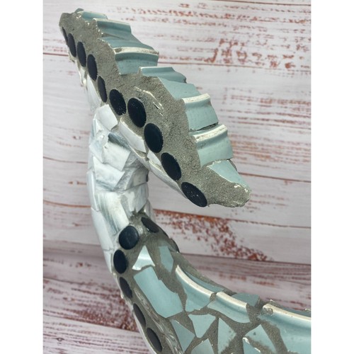 The French Art of Mosaic ~ Embellished Whale Statue ~ Coastal Decor ~ - Picture 10 of 16