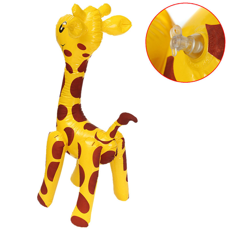 Aufblasbare Giraffe Als Party-Deko – 59 Cm, Perfekt Für Kindergeburtstage & Feste