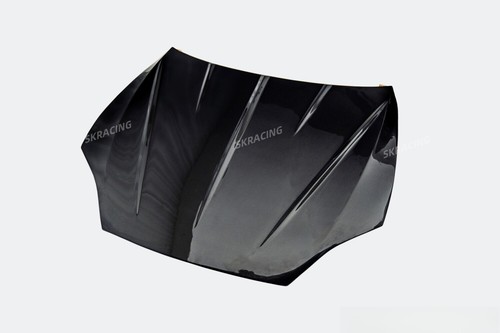 Front Engine Bonnet Hood Panel Bodykit Fit For Tesla Model S 21-24 Carbon Fiber - Picture 3 of 11
