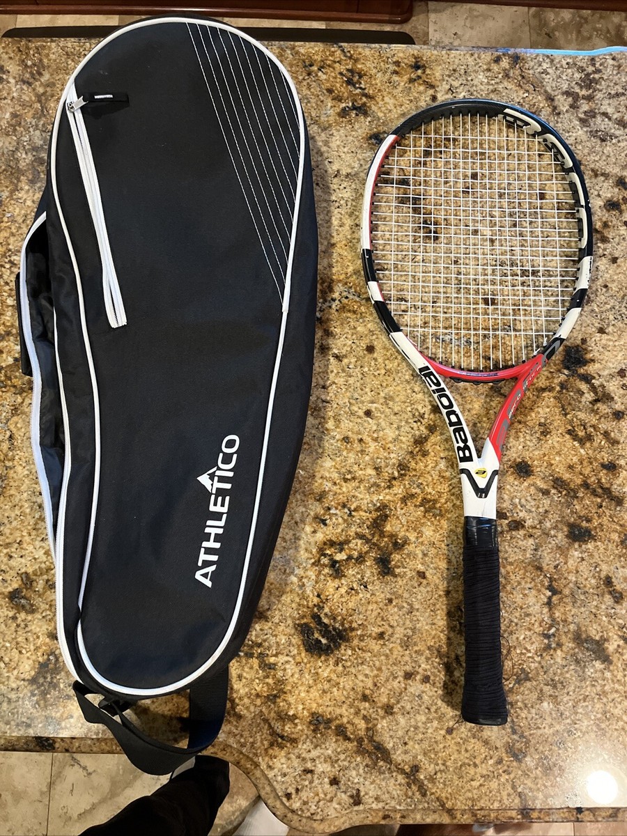 Babolat Aero storm Cortex Head 4 3/8 Tennis Racquet & Athletico