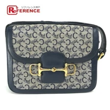 CELINE Old Celine C Carriage Monogram Bag Vintage Shoulder Bag Canvas/Leather 