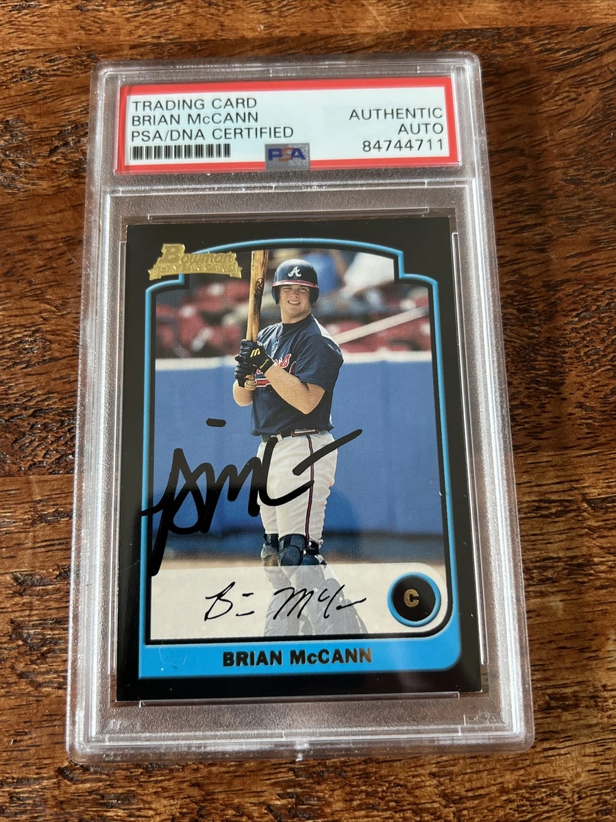 Brian McCann MLB Original Autographed Items Just Listed 2026