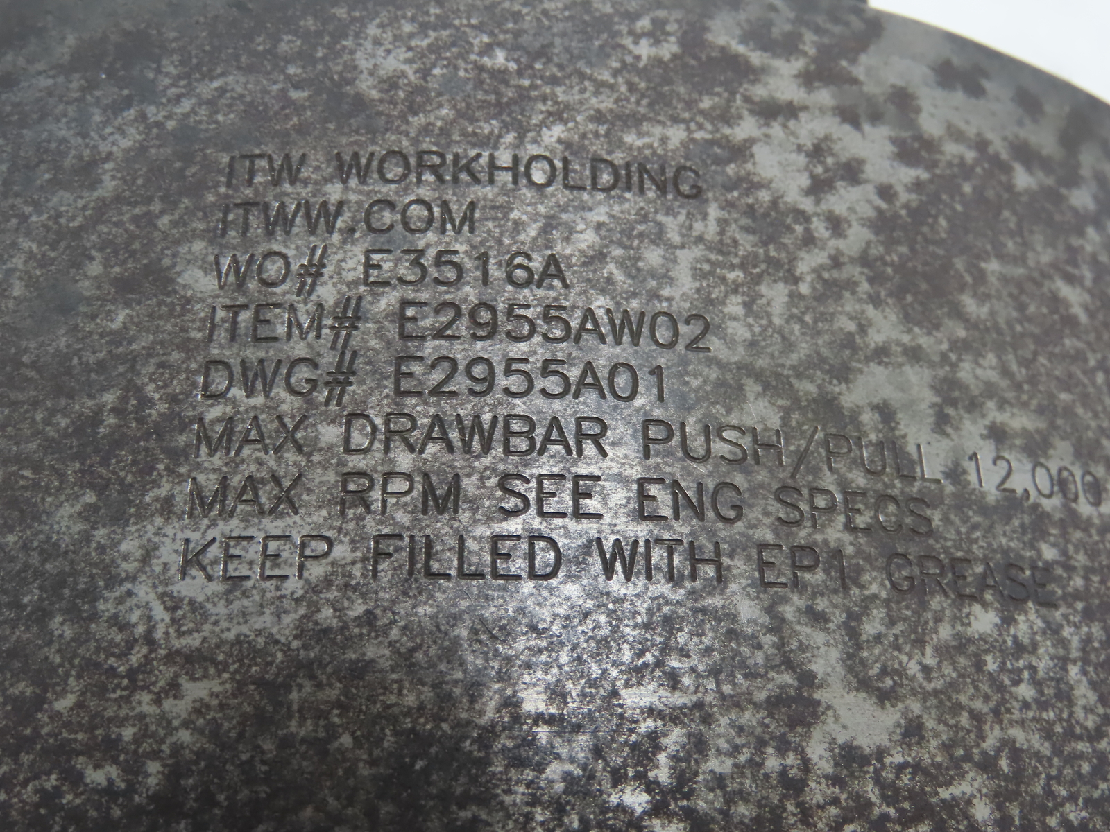 N.A. Woodworth ITW CNC Lathe Power Chuck 3Jaw 11.75" OD eBay