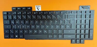 DEUTSCHE Tastatur Für ASUS G552, G552V, G552VX - Ohne Rahmen Mit Beleuchtung