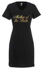 Gold Foil Mother Of The Bride - Wedding Party Marriage Women's Dress