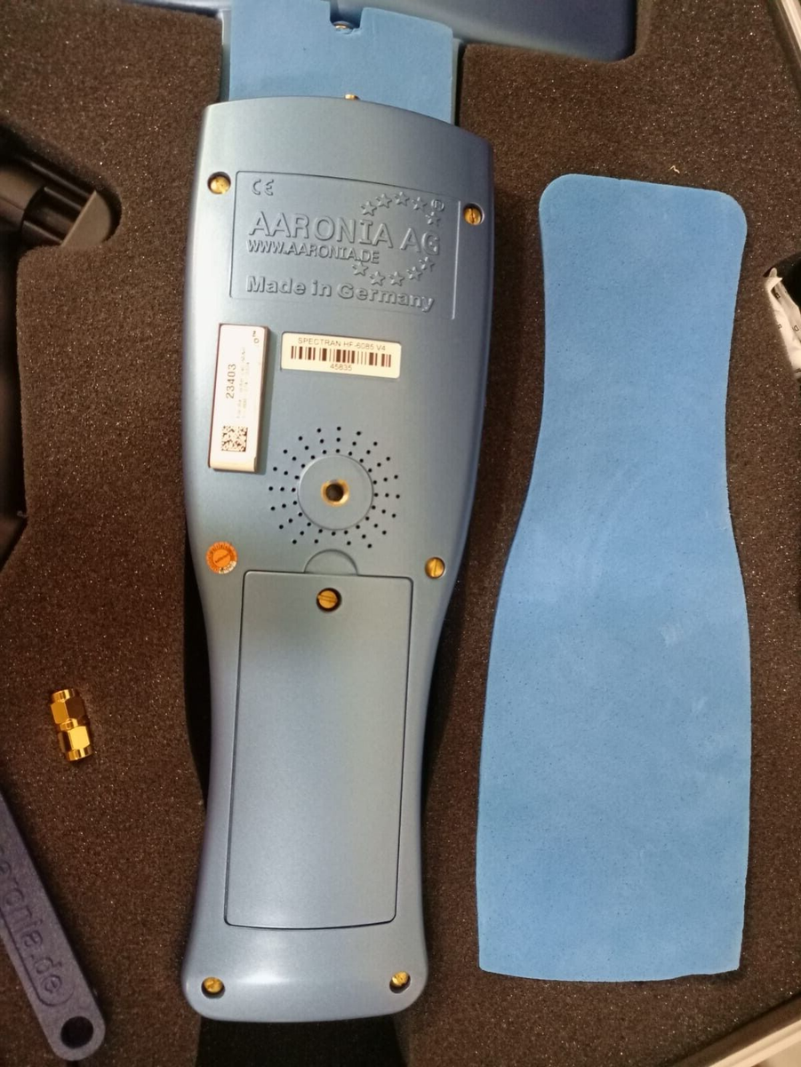 AARONIA AG SPECTRAN HF-6085 SPECTRUM ANALYZER - NEED A BATTERY | eBay