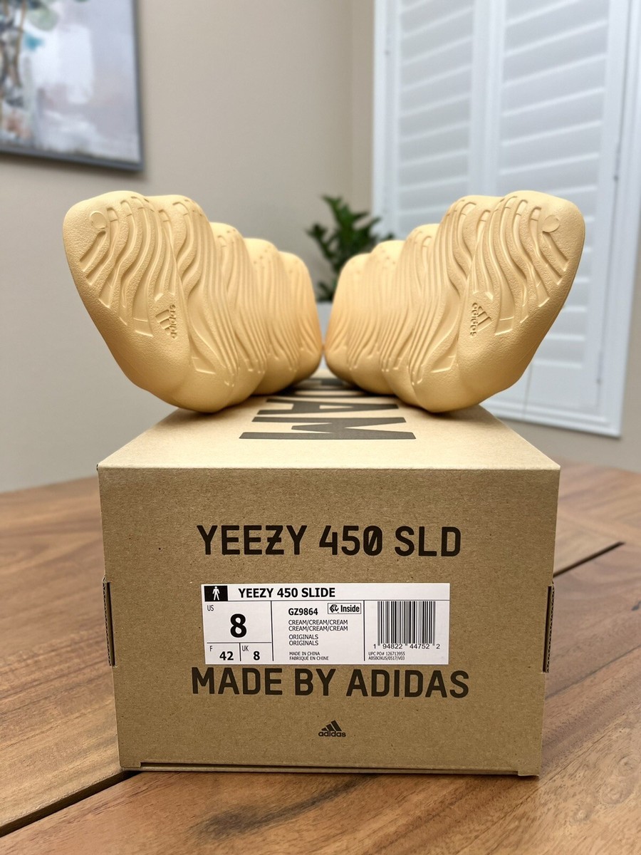 【ADIDAS】Yeezy 450 Slide★イージー 450 スライド★GZ9864 Adidas Yeezy 450 Slide GZ9864 CREAM Men's Size 12 Brand NEW