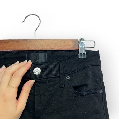 RtA Kiki Kick Flare Jean in Black Size 25 - Picture 4 of 9