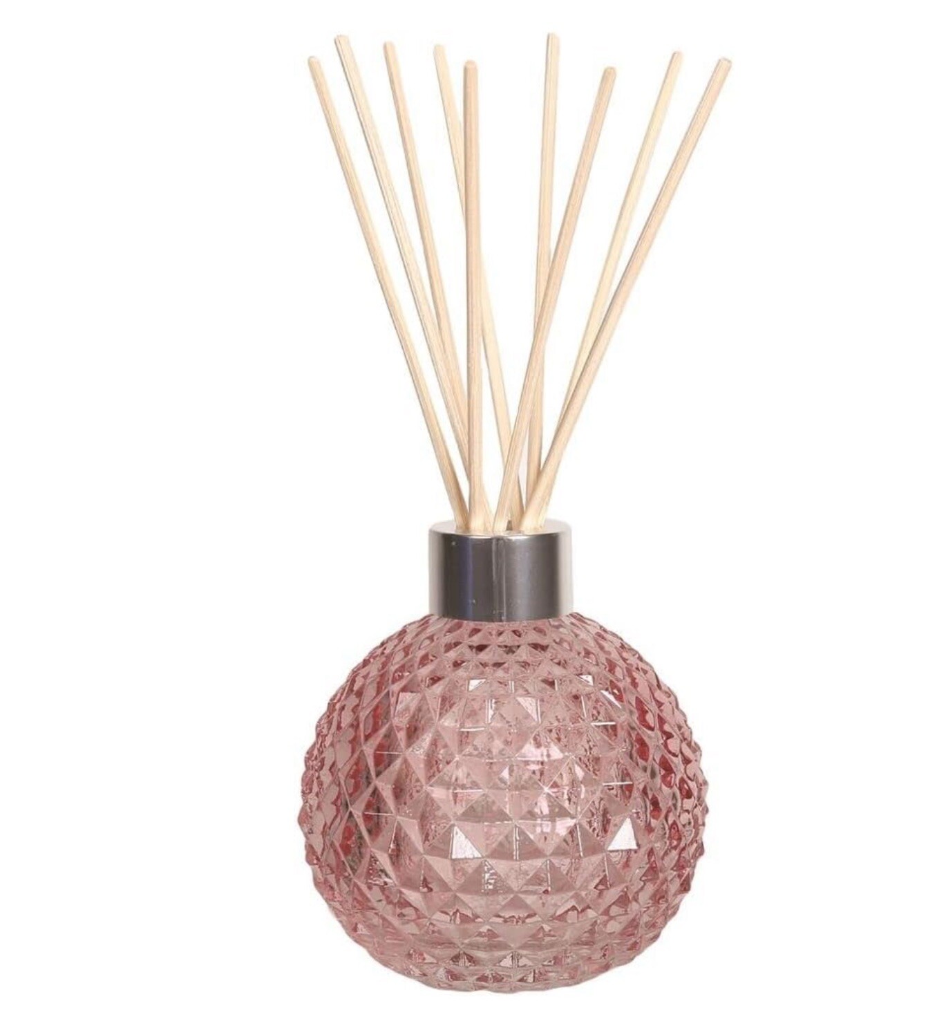 Aroma Reed Diffuser Bottle Glass 50 White Rattan Reeds Luxury