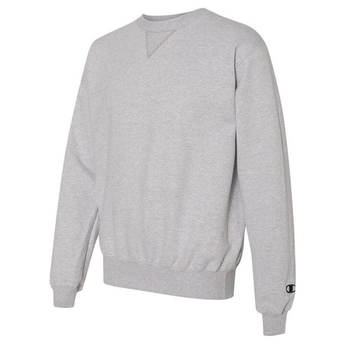 Champion Men's S178 Heavyweight French Terry Crew Neck Sweatshirt - 第 4/38 張圖片