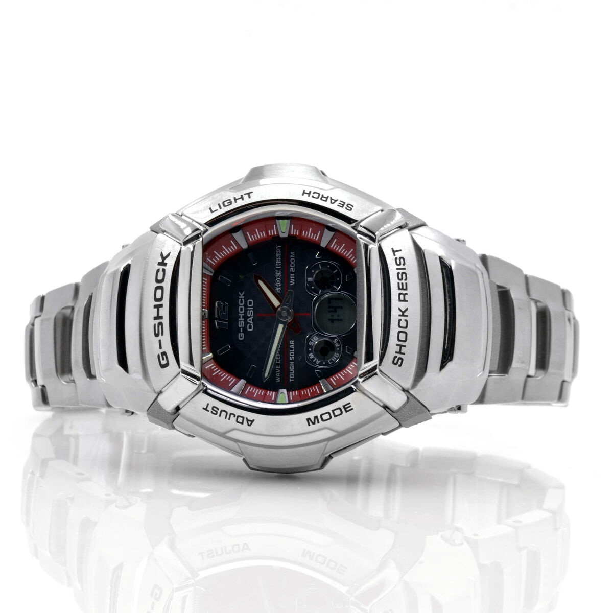 Casio GW-1400DA-4A G-Shock Stainless steel Band Watch | eBay Casio GW-1400DA-4A G-Shock Stainless steel Band Watch | eBay