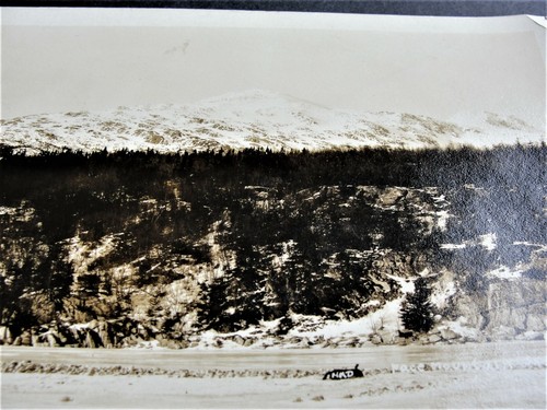Skagway, Alaska-George Washington- 2 cent Red Stamp-1925 Postcard. RARE. - Picture 3 of 6