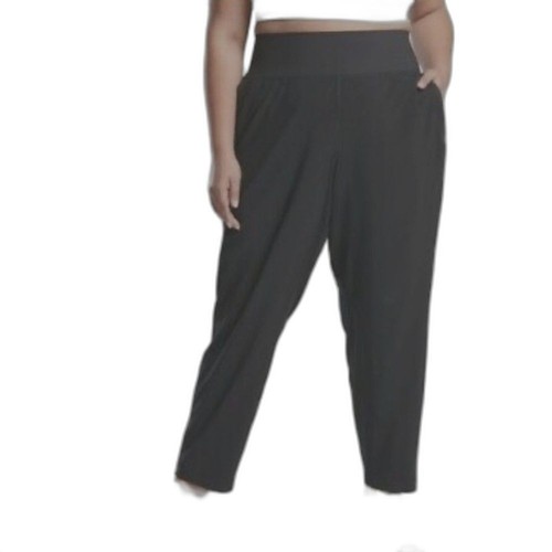 Athleta Jogger Run With It Hose Übergröße 3X schwarz Freizeit Reise #598495