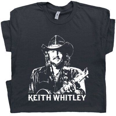 #ad Keith Whitley T Shirt Vintage Country Western Music Outlaw Retro Concert Band $19.99