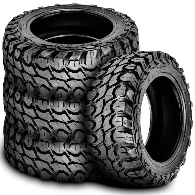 4 Gladiator M/t LT 35x12.50r22 Load F 12 Ply MT Mud Tires for