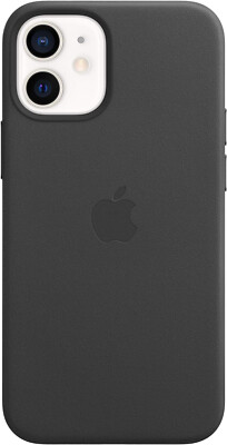 Apple Silikon Case  MagSafe  iPhone 12 mini - Cover Schwarz