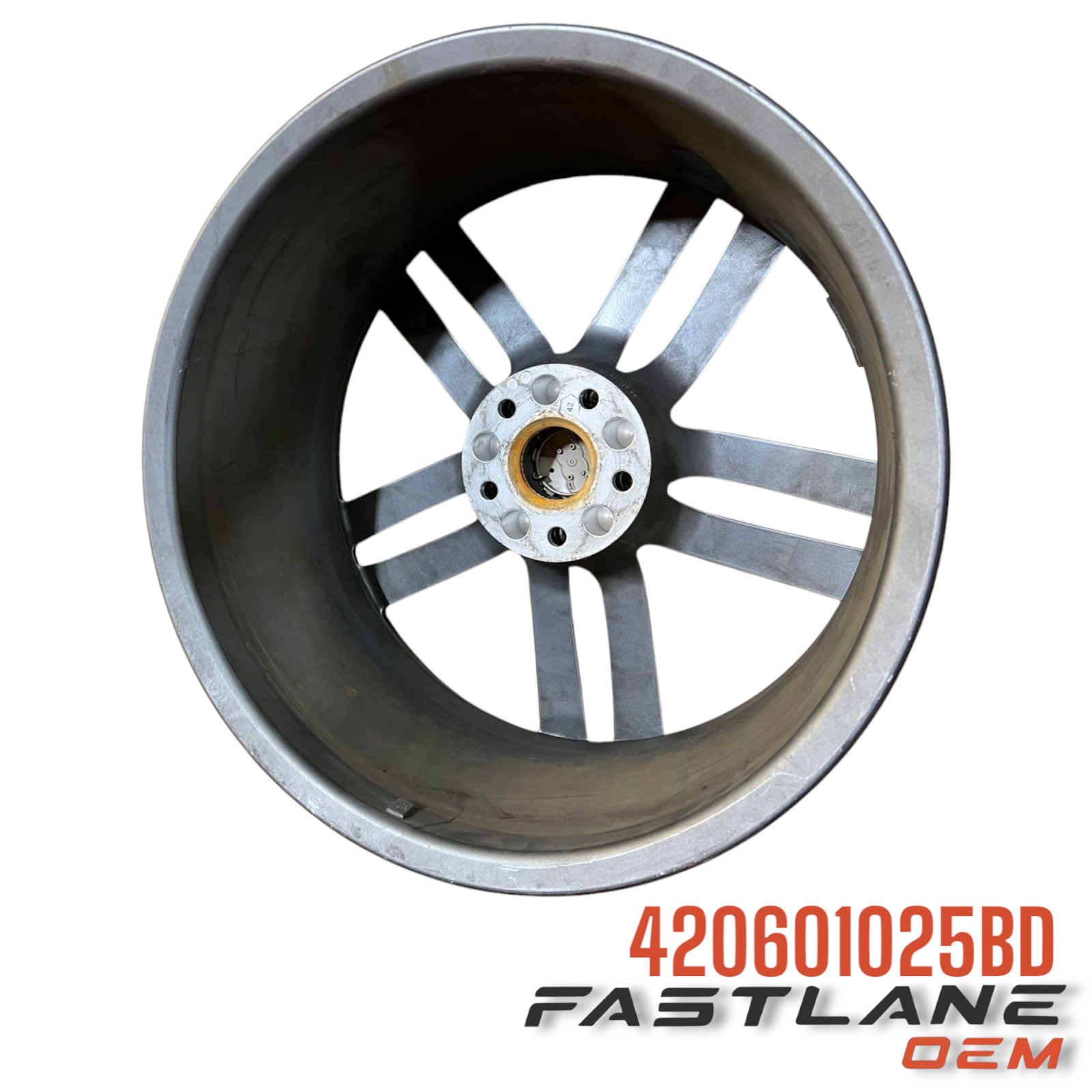 2014-2015 AUDI R8 FRONT 19X8.5 WHEEL RIM USED OEM 420601025BD