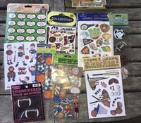 9 Lot Of Scrapbooking Stickers Sports Basketball Soccer ⚽️ Baseball ⚾️ 9 Lot Of Scrapbooking Stickers Sports Basketball Soccer ⚽️ Baseball ⚾️