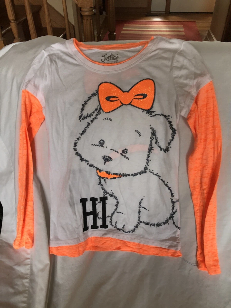 Girls top puppy shirt