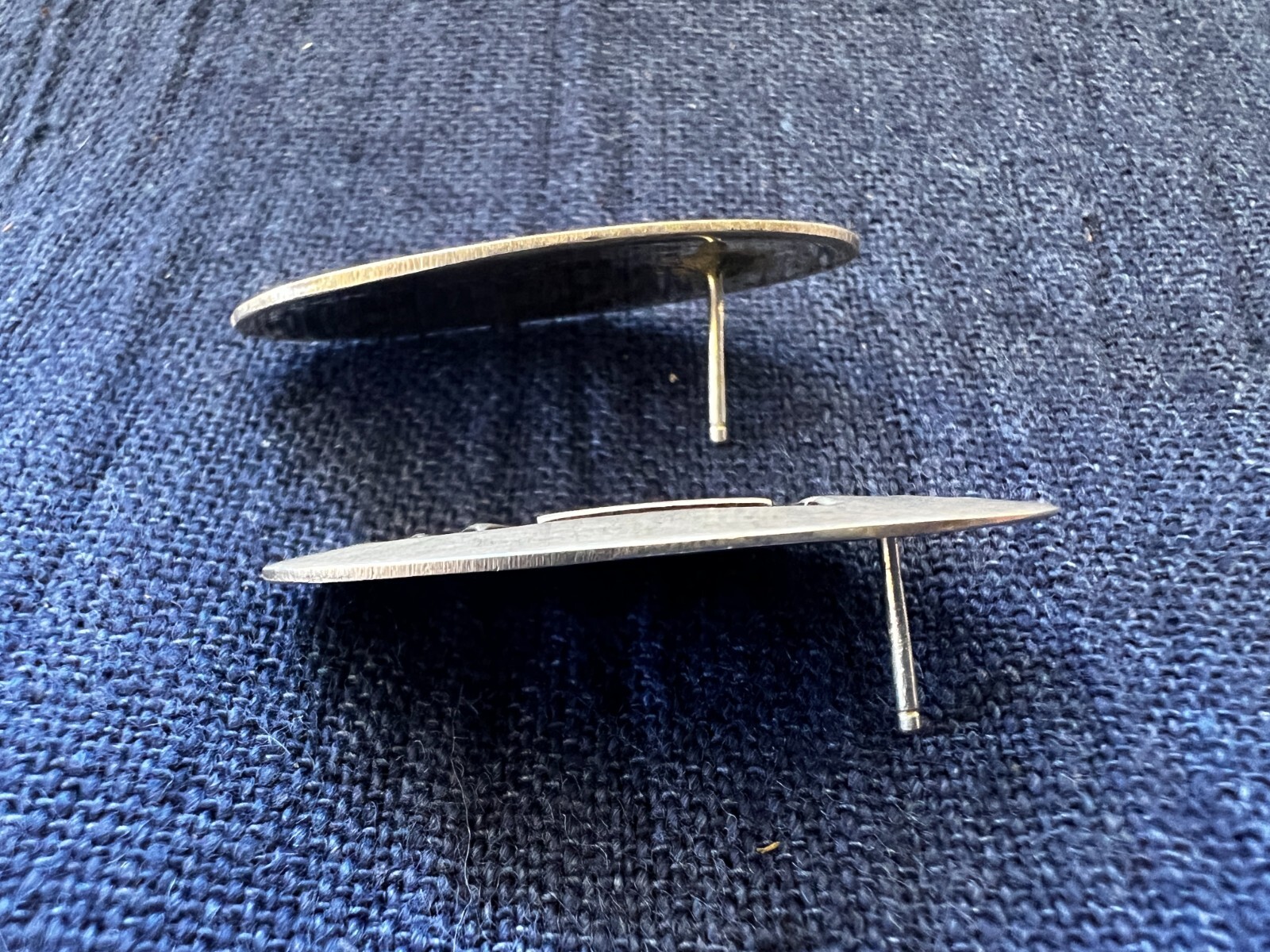Sterling Silver Post Earrings Native American Sil… - image 12