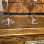Martini Glasses Pampered Chef Pink White Polka Dot Retired #2294 Set Of  2 — photo 4