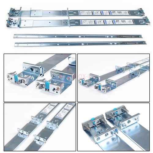 Dell 1U Static A8 Ready Slide Rail Kit Servers R630 R640 R740 53D7M D419M Y819K - 第 1/24 張圖片