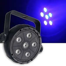 E-Lektron PAR-6.3 mini RGB LED Strahler Farbwechsler Musiktakt gesteuert - NEU