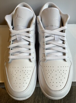 Nike Air Jordan 1 Low Triple White 2022 DV0990-111 Women's 11.5