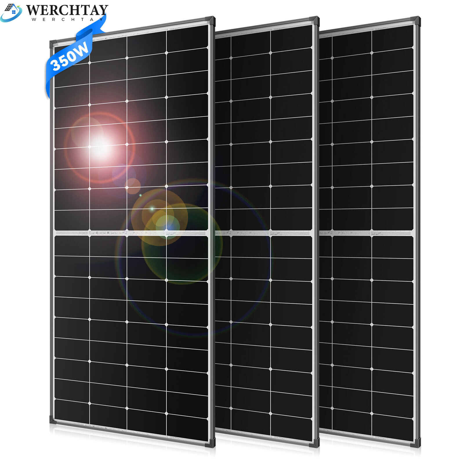 350W 700W 1400W Mono Solar Panel High Efficiency Home Off-Gr