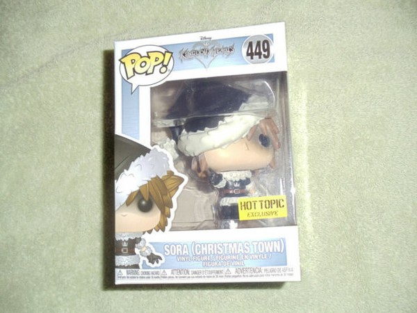 christmas town sora funko pop