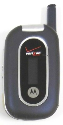Motorola W series W315 - Blue and Silver ( Verizon ) Cellular Flip Phone
