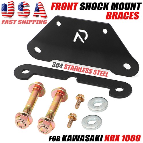 For Kawasaki KRX 1000 Front Shock Mount Braces Stainles Teryx KRX 1000