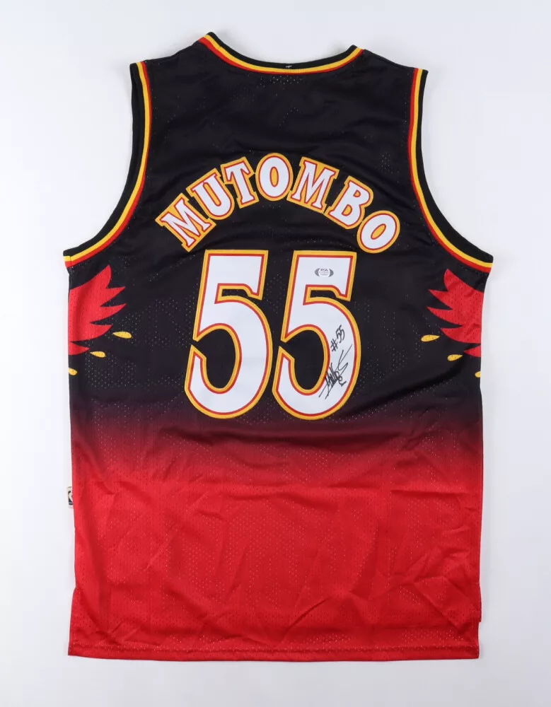 Atlanta Hawks Jersey - 55 Dikembe Mutombo