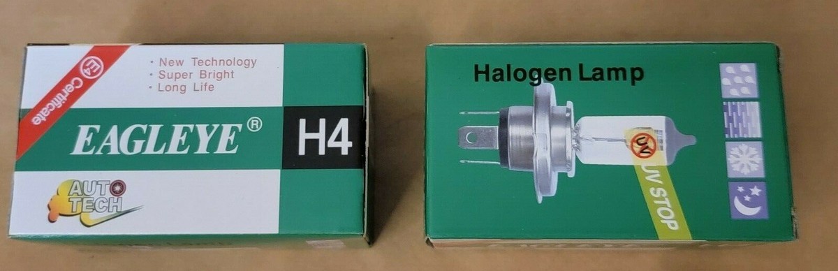 High Low Beam Bulbs H4 100W/90W 5000K Xenon White Headlight Bulbs 24v For Trucks High Low 781691