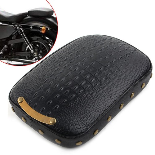 VORIPO 10.63 Inches Pillion Pad Seat 8 Suction Cup Solo Rear Seat Passenger Saddle Compatible With Harley Sportster Softail Touring Xl883 1200 48 Black VORIPO 10.63 Inches Pillion Pad Seat 8 Suction Cup Solo Rear Seat Passenger Saddle Compatible With Harley Sportster Softail Touring Xl883 1200 48 Black