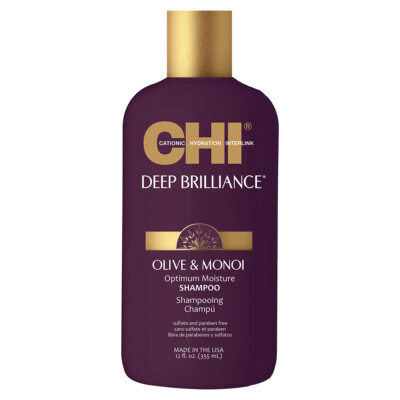 Farouk CHI Deep Brilliance Olive & Monoi Optimum Moisture Shampoo 12oz