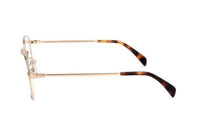 Lunettes De Vue David Beckham DB 1015 – Monture Dorée – Verres Bleu Miroir – 52/21/150