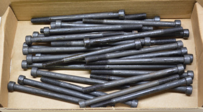 (34) - M8-1.50 x 130mm Socket Head Cap Screws SHCS 12.9 Alloy Steel Black Oxide