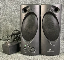 Protocol Multi-Media Computer Satellite Speaker 🔈 5859-K Pair 🔌 Power Adapter