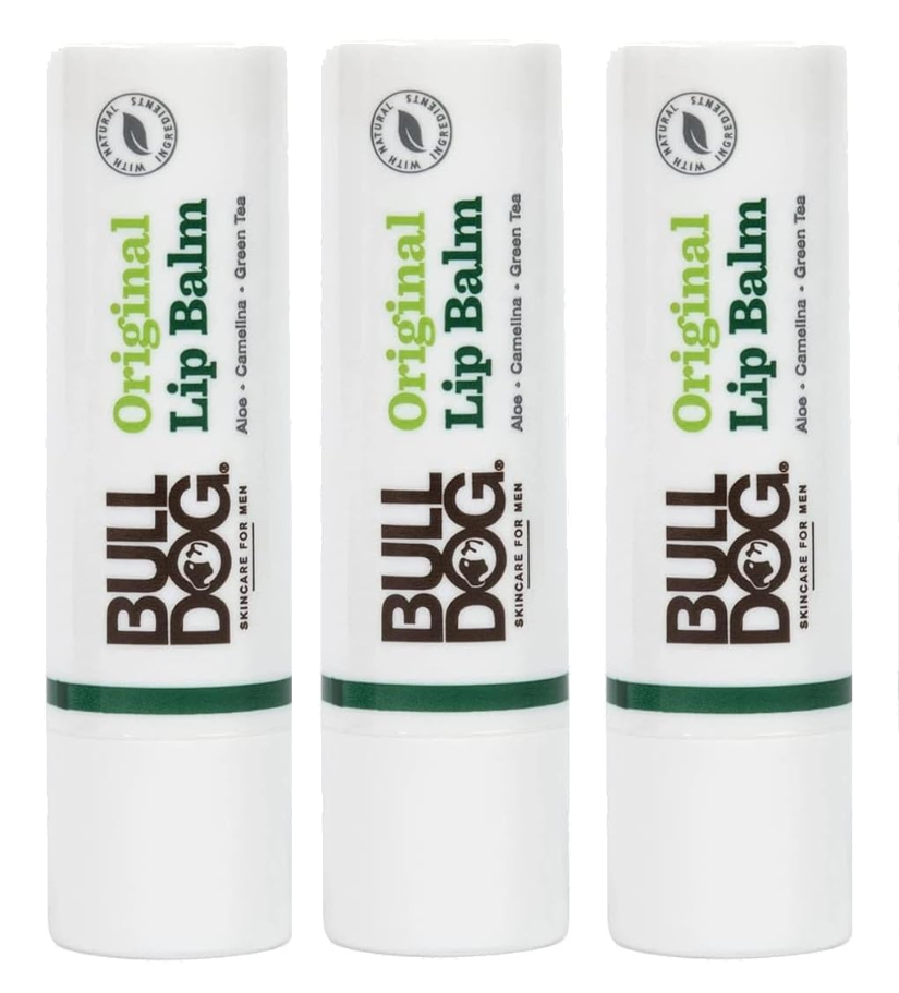 6x Bulldog Original Lip Balm 4.5g with Aloe, Camelina, Green Tea - Image 3