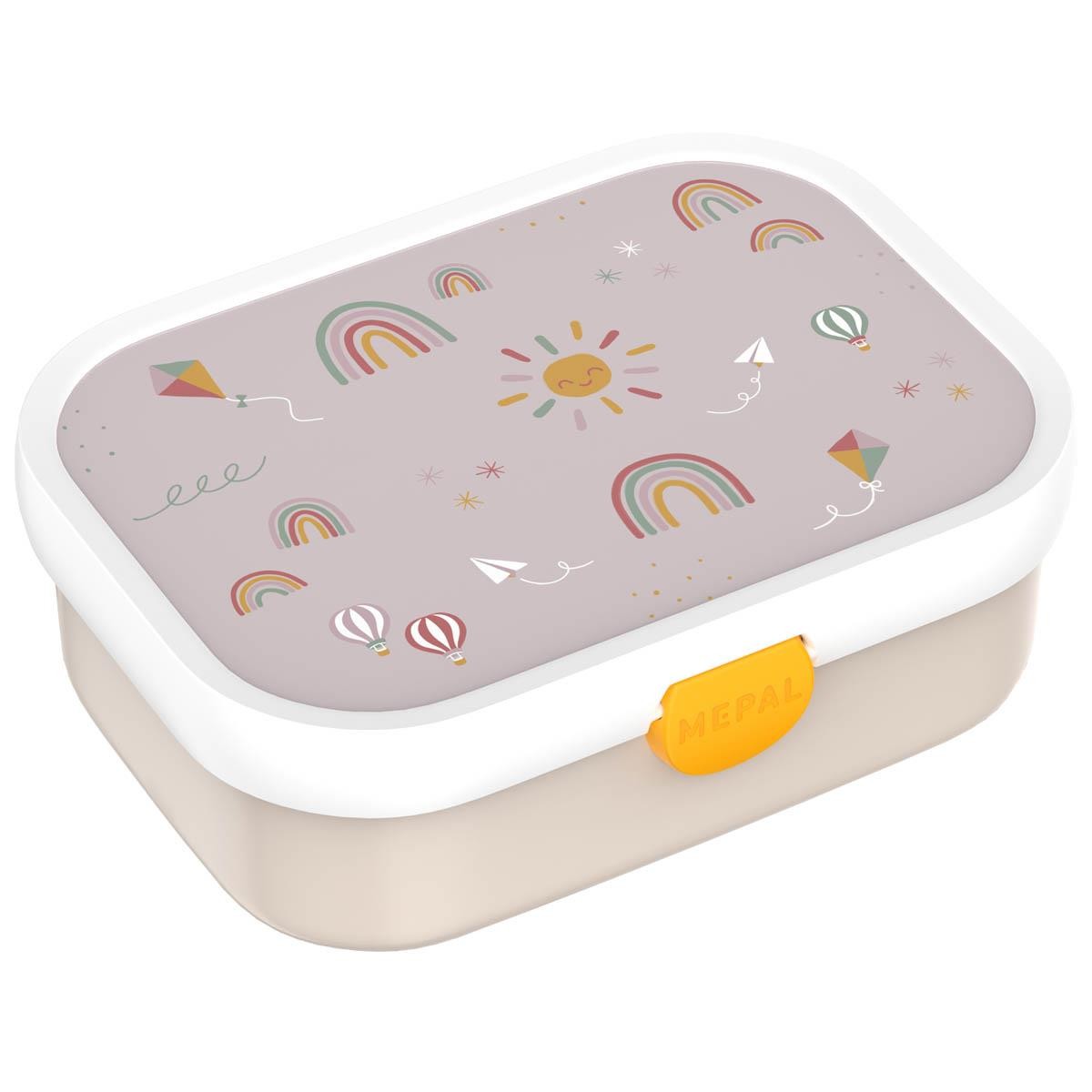 Mepal Campus Sunshine and Rainbow Lunchbox BPA Free Leakproof Hardwearing
