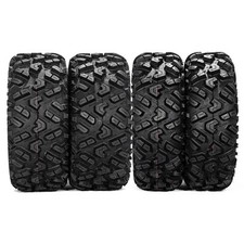 Set 4 26x11-12 26x9-12 ATV UTV Tires 6Ply 26x9x12 26x11x12 All Terrain Mud Tires