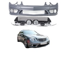 Mercedes E-Klasse W211 Front Stoßstange vorne +Zubehör für E63 AMG Mopf Facelift Mercedes E-Klasse W211 Front Stoßstange vorne +Zubehör für E63 AMG Mopf Facelift
