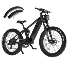 VITILAN T7 Pro Elektrofahrrad 1600VV 52V 20Ah 35MPH 26" All-Terrain E-MTB …