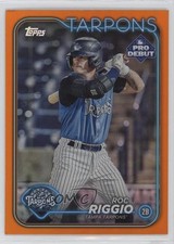 2024 Topps Pro Debut Orange Foil 4/25 Roc Riggio #PD-112 1d4b