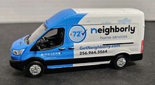 1/64 Custom Greenlight 2015 Ford Transit High Roof  Neighborly Home Services Van